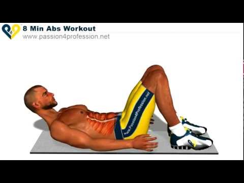 8 Min Abs Workout - level 1.avi