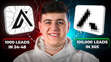 watch me scrape 100,000 B2B cold email leads within 30 seconds