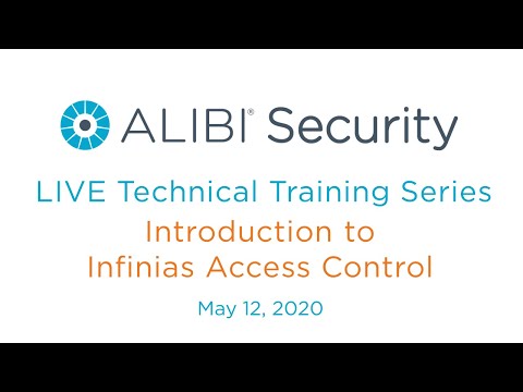 LIVE Technical Training Series - Introduction to Infinias Access Control