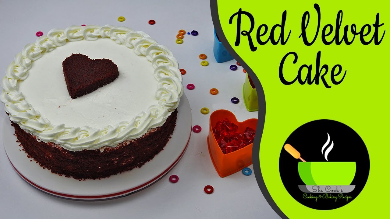 Red Velvet Cake Recipe With Cream Cheese Frosting | Valentine