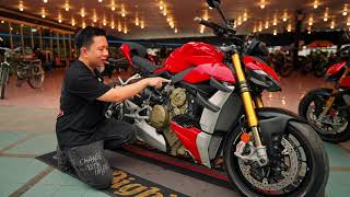 รีวิว Ducati Streetfighter V4s Naked bike ที่วิ่งได้ 300km/hr ถ้าคนไม่ปลิวก่อน