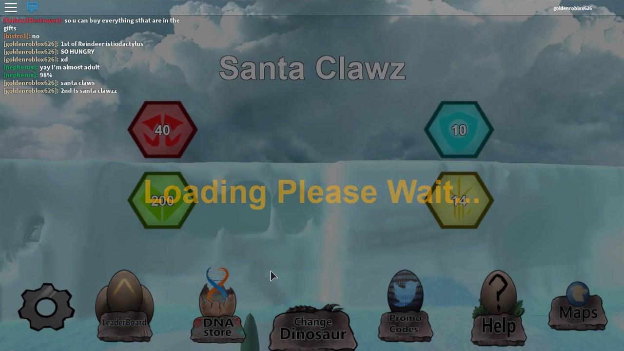 Roblox Dinosaur Simulator New Christmas Skins Krampus Santa Clawz Reindeer Isio Youtube - dinosaur simulator roblox promo codes 2016