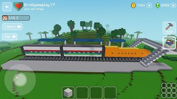 Business Class Train -  Block Craft 3d: Building Simulator Games for Free