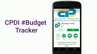 Citizen Views on CPDI Budget Tracker Mobile Application screenshot 2
