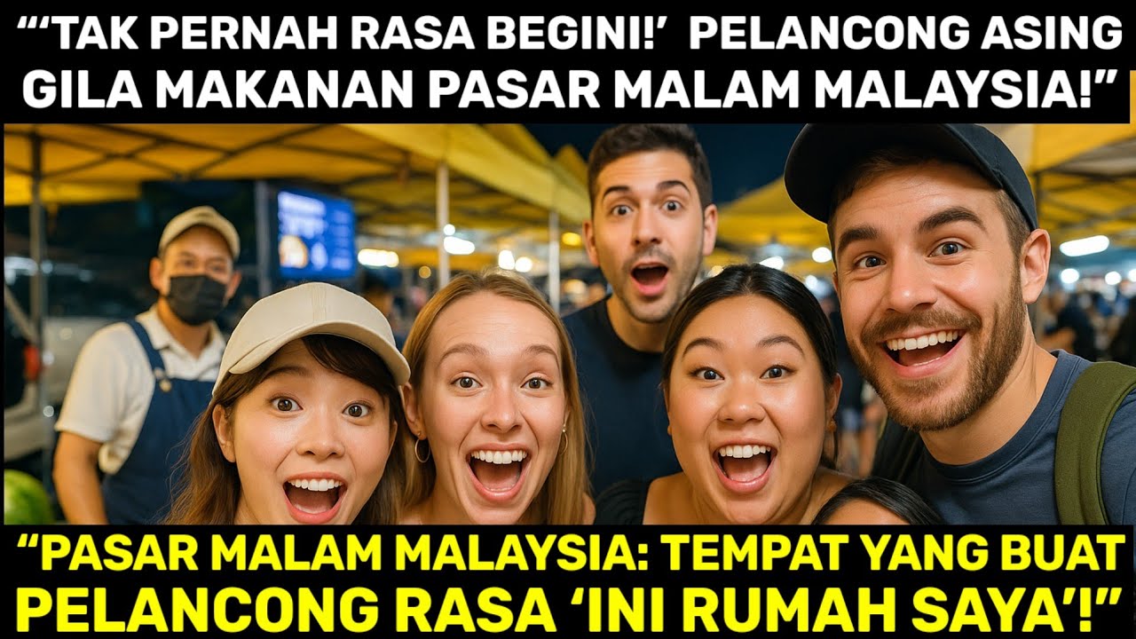 “MEREKA INGAT BIASA… SEKALI TENGOK PASAR MALAM MALAYSIA, TERUS JATUH CINTA!”