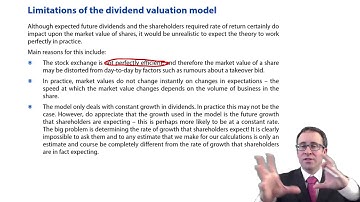 CIMA F3 Entity valuation - Practical issue (introduction)