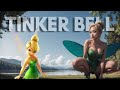 Tinker bell from peter pan  disney cosplay 4k ai art girl