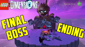 Lego Dimensions Ending Gameplay Part 33 | Lord Vortech Boss Battle + Song And Credits