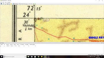 QGIS Geo referencing Topo Sheets and Scanned Maps  . 10 like for next video