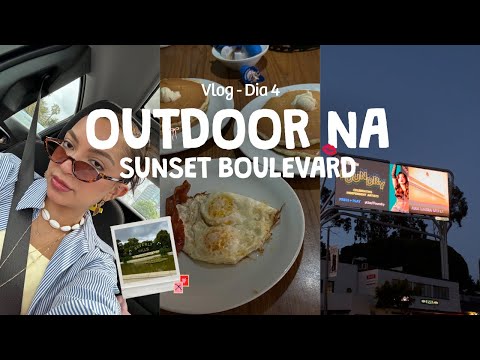 Vlog dia 4: Vi meu Outdoor em LOS ANGELES! (Conhecendo Malibu e Beverly Hills)