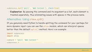 How to pkill Processes with Spaces in Their Names in Python Net Worth