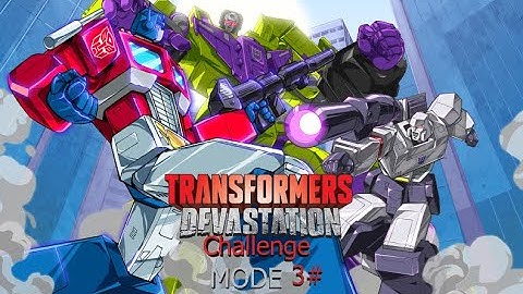 Transformers Devastation - Challenge mode 3# grimlock vs insecticons