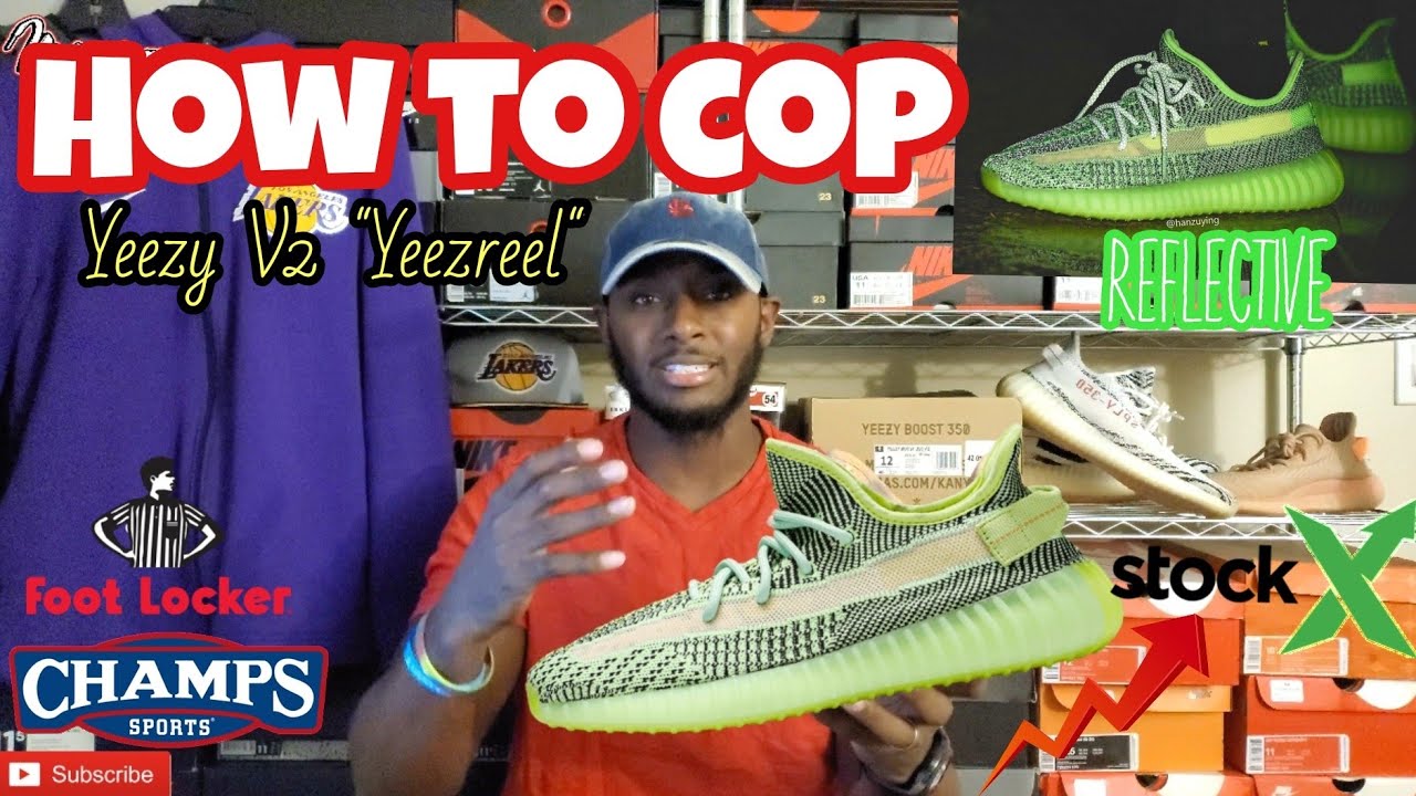 yeezreel reflective stockx