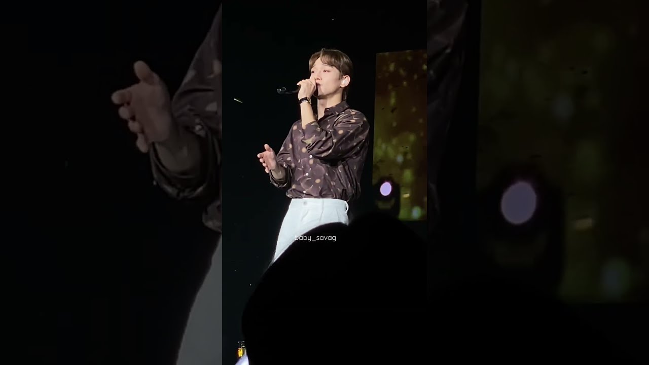 That High Note CHEN Everytime 221001 Best Of Concert Chen Exo Bestofbest Bkk