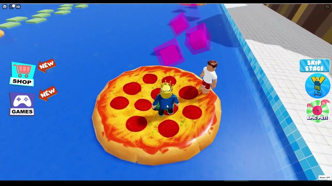 Tager i vandpark - MR BRAIN'S WATERPARK! - Dansk Roblox med 