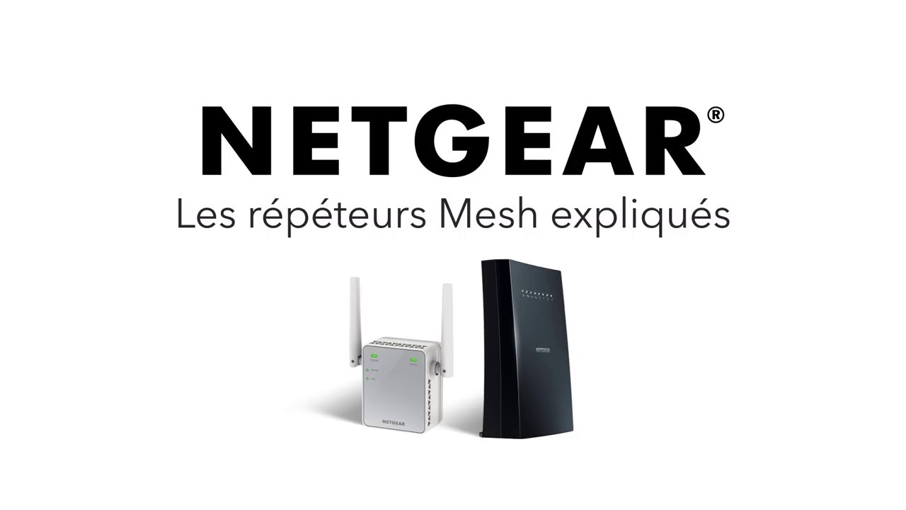 Netgear EAX12 - Répéteur WiFi Mesh AX1600 - Répéteur Wi-Fi Netgear
