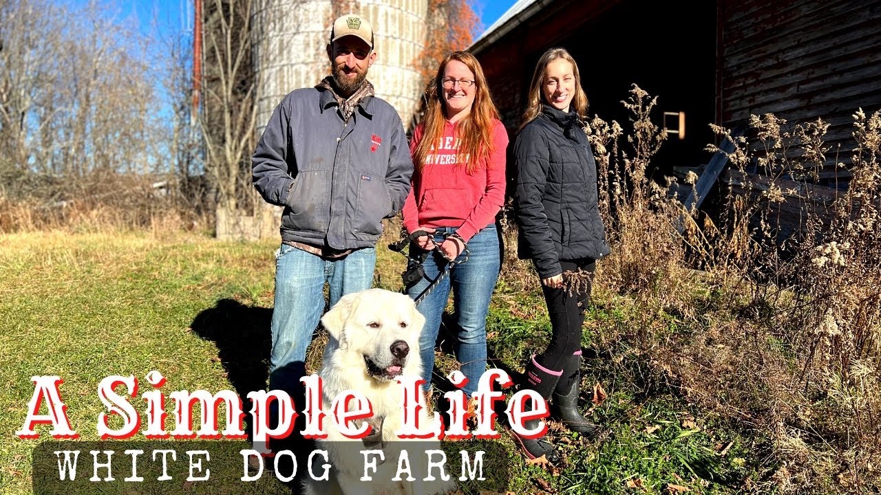 1850’s Farm Tour Of White Dog Farm | A Simple Life - YouTube
