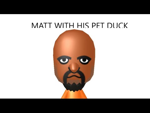 Matt raps with his pet duck! Synergy, tree mod