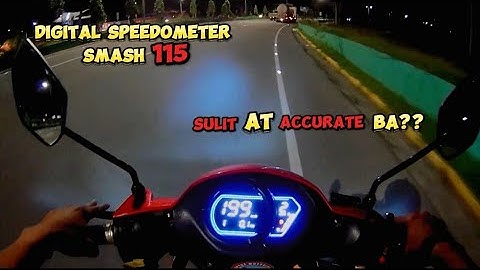 SMASH DIGITAL SPEEDOMETER