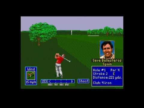 PGA European Tour ... (Sega Genesis) Gameplay