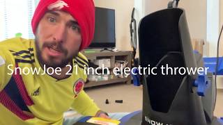 How to Assemble the Snowjoe Snowthrower SJ625E 21 inch