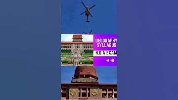 Geography Syllabus NDA 1-2023 #Nda syllabus 2023 #Nda geography syllabus 2023 #paaramacademy