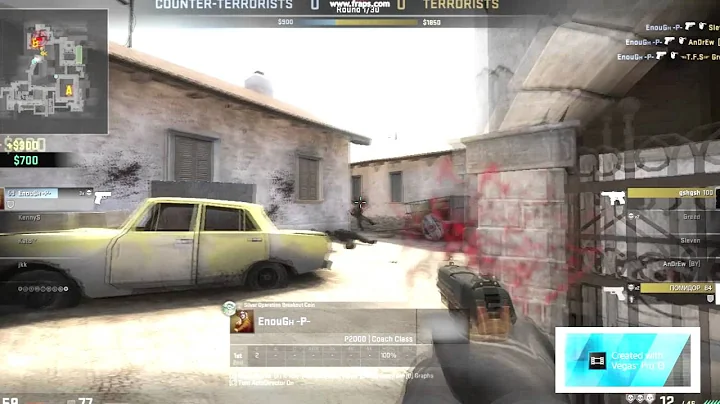 CS:GO 1v5 Pistol Round Clutch [All Headshots!]