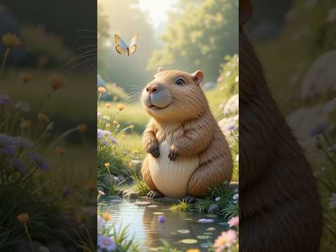 Miro And The Bubble Train A Soft Magical Adventure Ai Animalstory Capybara Animation