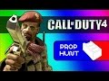 Call of Duty 4: Prop Hunt Funny Moments - Cinder Block Family, Seananners' Hack (COD4 Mod)