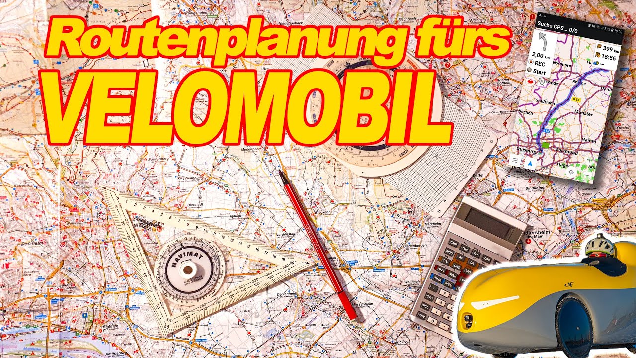 Routenplanung fürs Velomobil