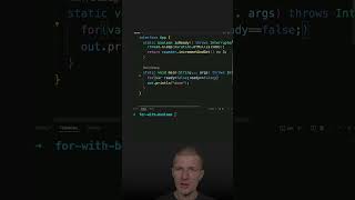 A Boolean For-Loop For Polling #java #shorts #coding #airhacks