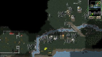 OpenRA C&C Tiberian Dawn playthrough GDI Mission 09: Secure the Danube