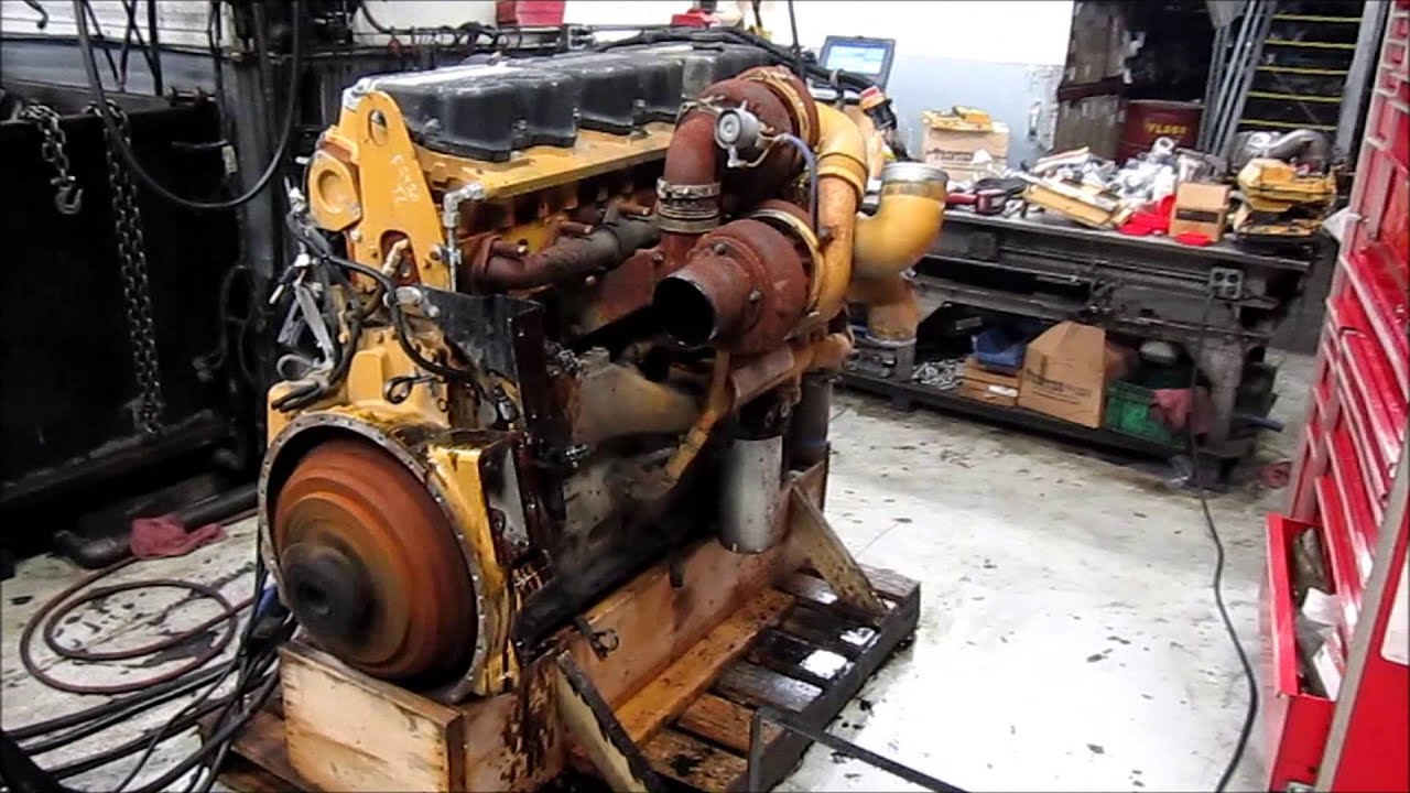 2006 Cat C15 Acert Diesel Engine Running NXS YouTube