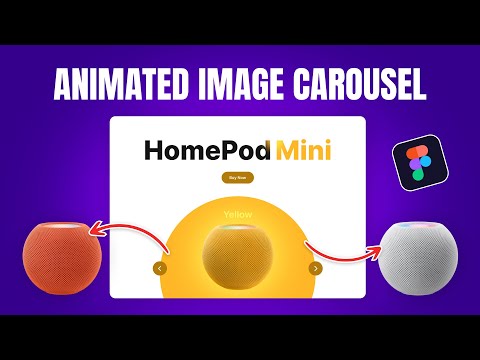 Create Interactive Image Carousel Animation in Figma  | Figma Tutorial