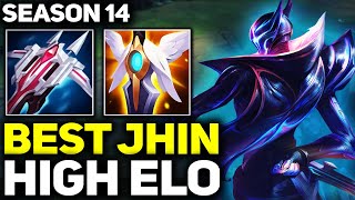 RANK 1 BEST JHIN DOMINATING HIGH ELO IN SEASON 14! | League of Legends