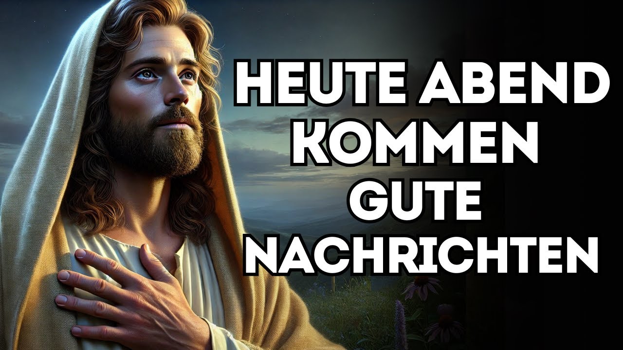 Gute Nachrichten erreichen dich heute Abend zu Hause