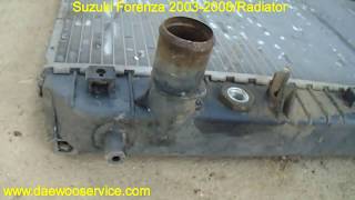 RadEx Radiator For 2004 05 06 07 08 Suzuki Forenza RadEx Radiator For 2004 05 06 07 08 Suzuki Forenza