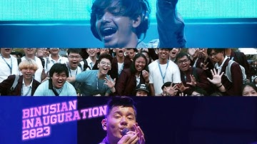 BINUSIAN Inauguration 2023 - The Highlights feat. Alffy Rev & Jaz