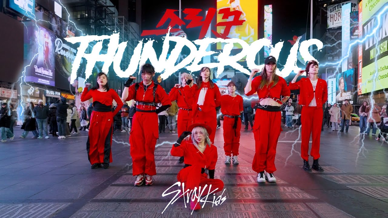 [KPOP IN PUBLIC NYC | TIMES SQUARE | ONE TAKE] Stray Kids (스트레이 키즈) - ‘소리꾼(Thunderous)’  Dance Cover