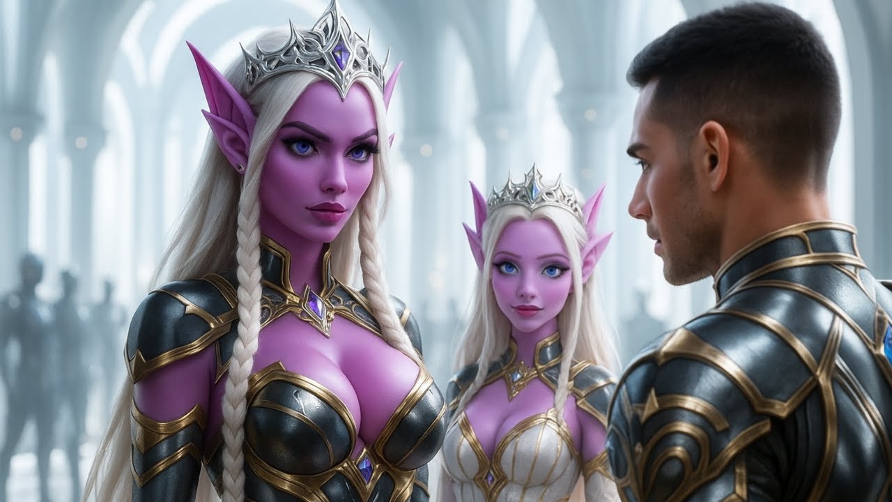 The Little Alien Girl Smiled and Said 