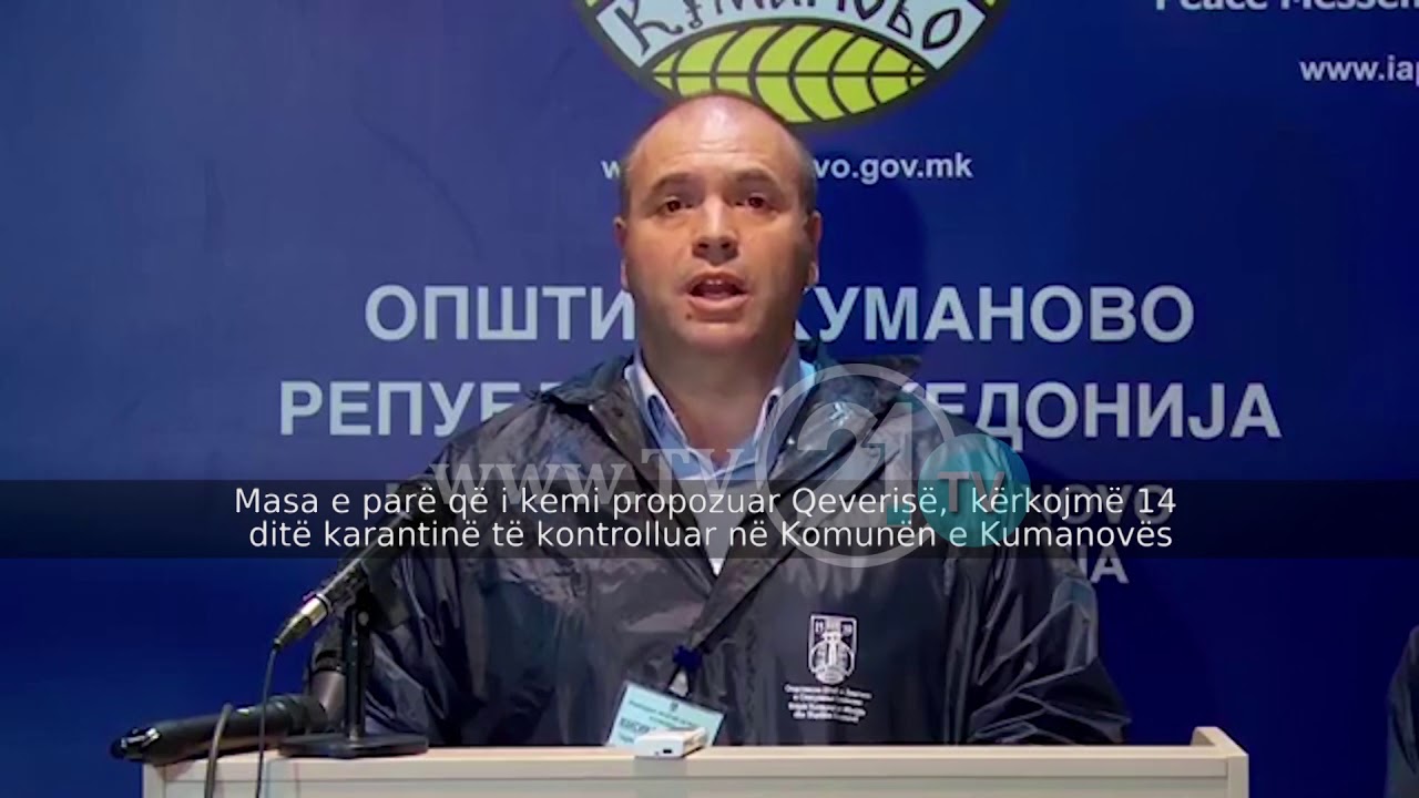 Kërkohet karantinë 14 ditore për Kumanovën, numri i të infektuarve në Kumanovë më shumë se në Shkup