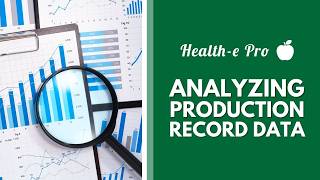 Analyzing Production Record Data in School Nutrition Programs