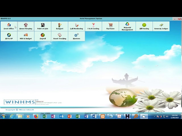 WinHMS Front Office Demo by Yacob Zewde
