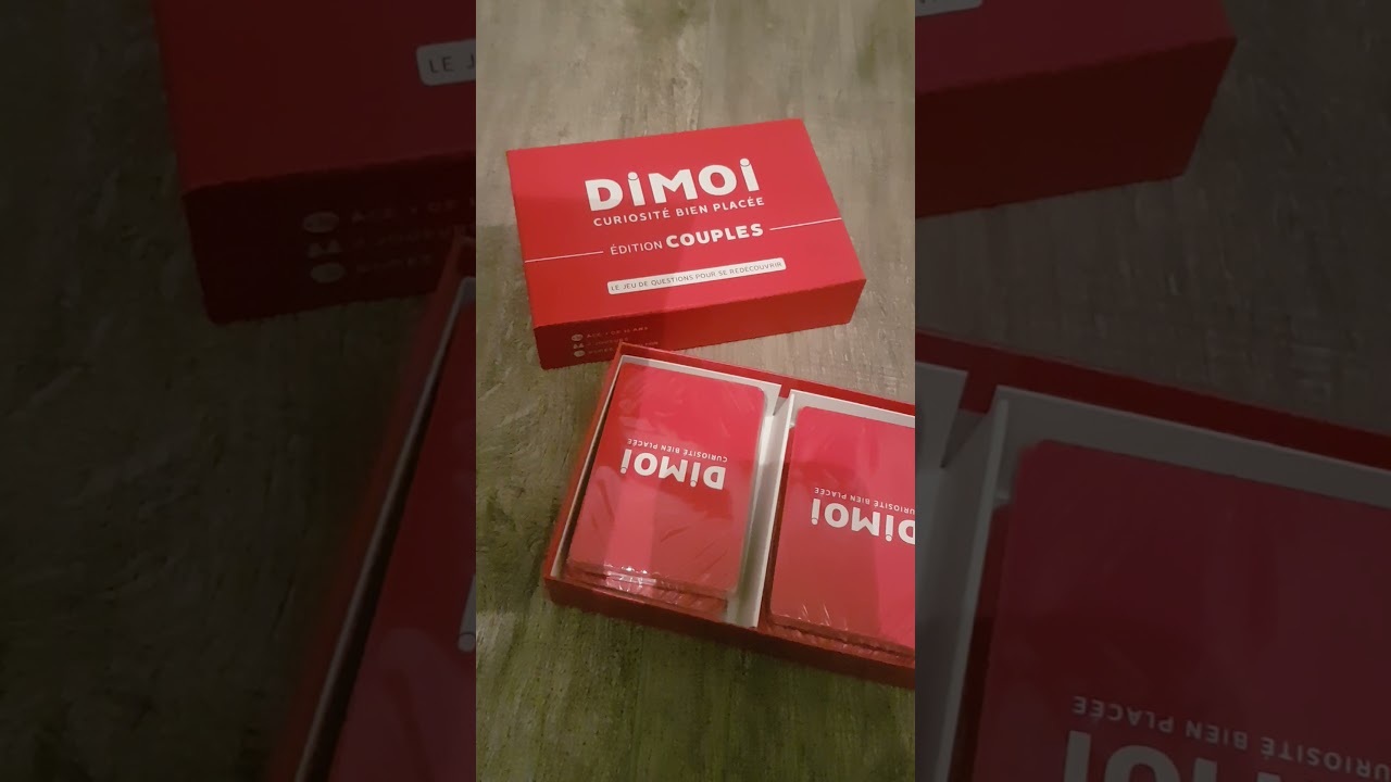 Le jeux DIMOI pour aider les couples à communiquer.