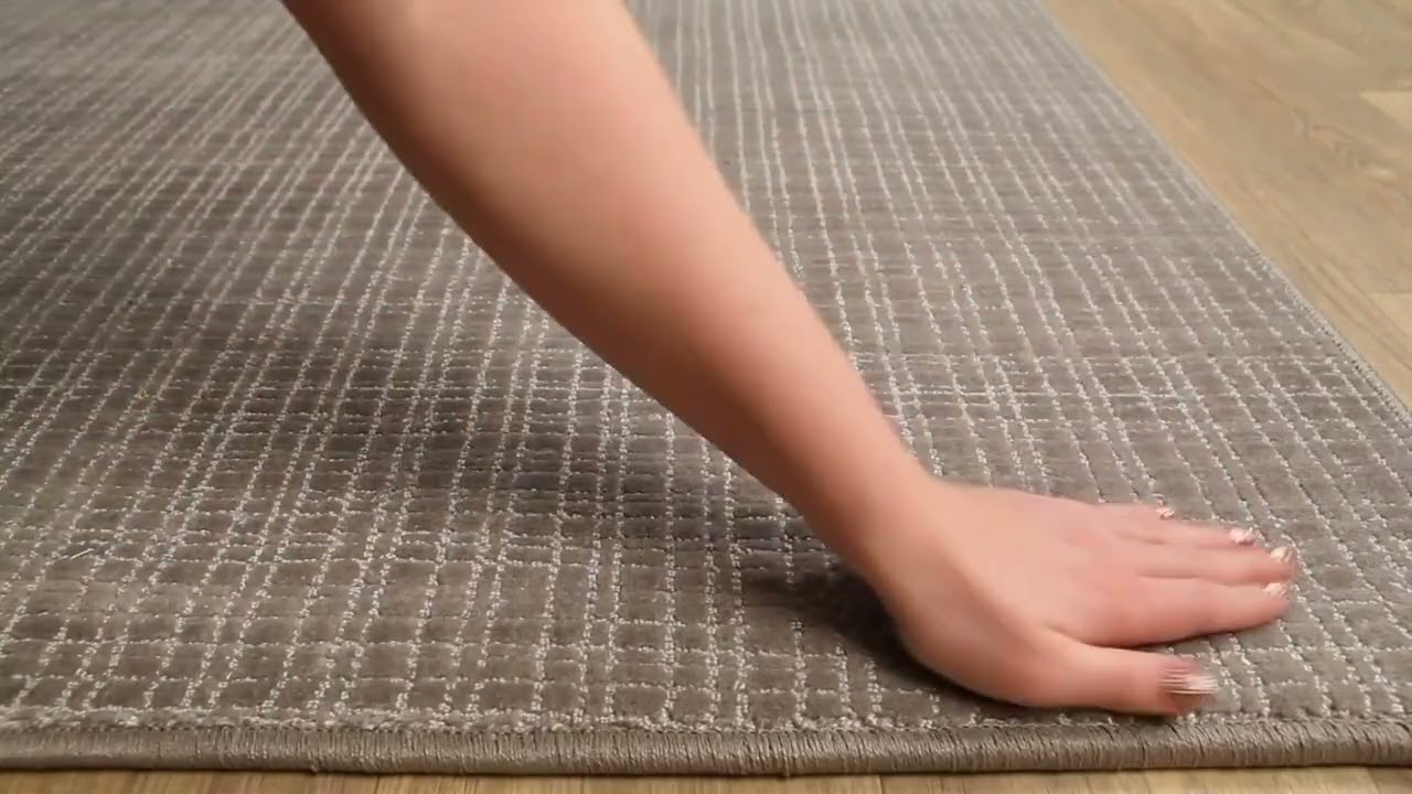 Custom Size Gunther Beige Hand Loomed Rug