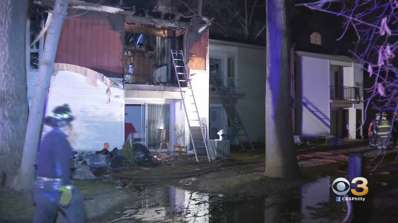 1 Injured After 3-Alarm Fire at Apartment Complex In Mount Laurel - YouTube