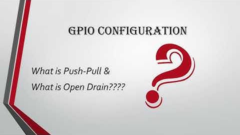 The GPIO Configuration Parameters | STM GPIO | HAL