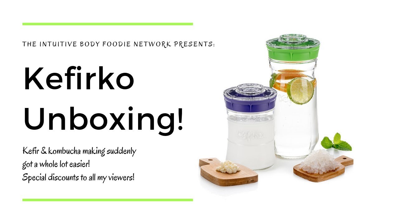 Kefirko Unboxing: Making Kefir & Kombucha Just Got Easier!! 