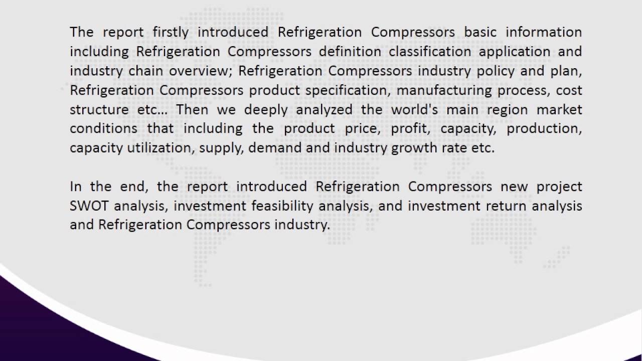 Global Refrigeration Compressors Industry Market Research Report