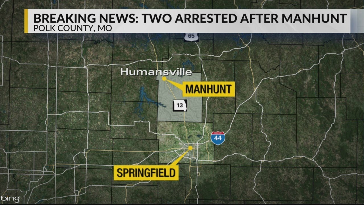 Two suspects in custody after manhunt in Polk County - YouTube